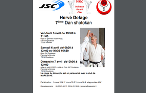 Stage Delage, 5 mars 2019